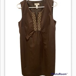 Ann Taylor Loft Beaded Brown Dress – Size 8
Elegant, Versatile, and Fully Lined